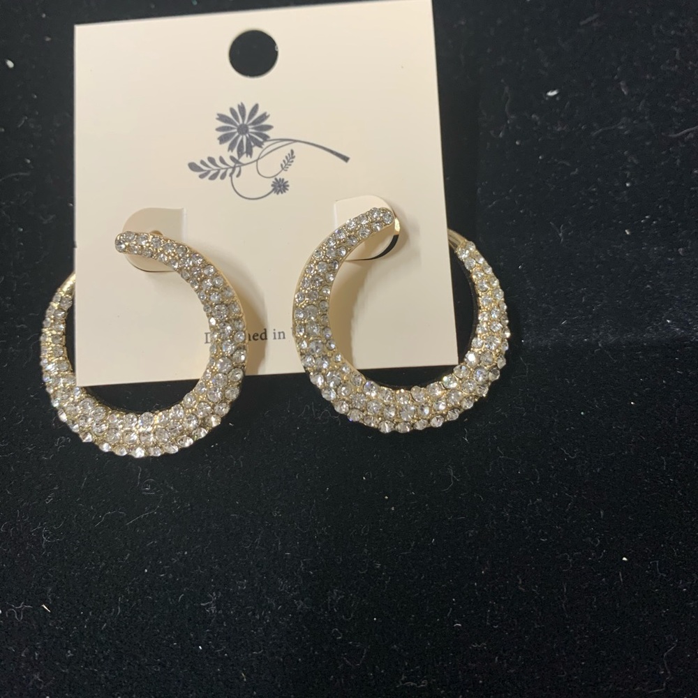 Super cute circle earrings